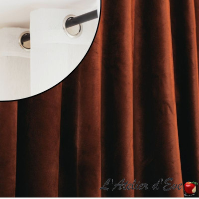 "Citizen" Velvet fabric upholstery Thevenon