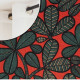 "Fao" Tissu fleuri ameublement Thevenon