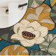"Idris" Rideau Made in France rose Thevenon