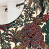 Velvet curtain Majorelle Made in France