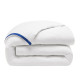 Le Jacquard Français cotton satin duvet cover "Apparat" sapphire