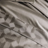 Drap plat percale de coton Palacio fusain Le Jacquard Français