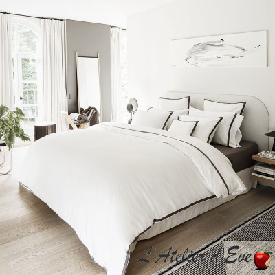 housse-de-couette-dimensions-américaines--apparat-fusain-le-jacquard-français