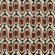 tissu-jacquard-Honu-mattone-Maori-de-Casal