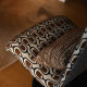tissu-jacquard-Honu-mattone-Maori-de-Casal