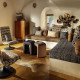 tissu-jacquard-Honu-mattone-Maori-de-Casal