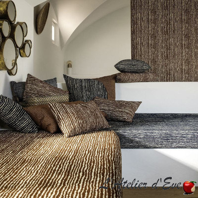 Casal Maori "Tane" jacquard fabric