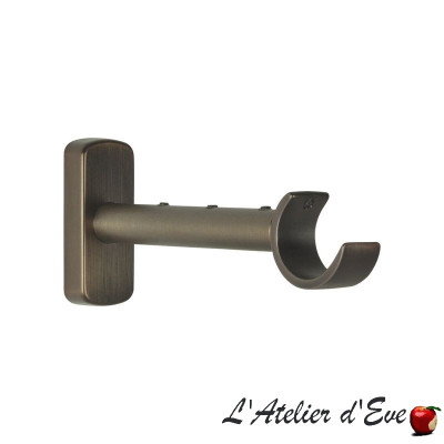 support-mur-tringle-auro-concept-houles-bronze-brosse