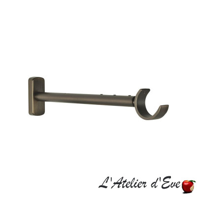 support-long-pour-tringle-auro-concept-bronze-brosse