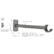 "Auro" Supports longs extensibles Tringlerie Houlès