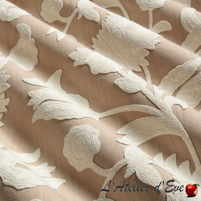 Thevenon "Florence" embroidered fabric