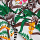 Thevenon "Lemurs" children's cotton fabric