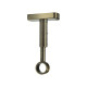 support-mur-plafond-tringle-auro-concept-houles-laiton-patine-brosse