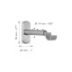 Extendable wall supports Collection "Auro" Houlès