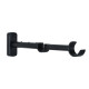 support-double-extensible-mural-auro-black-edition-diametre-16-25-mm-noir-mat-houles