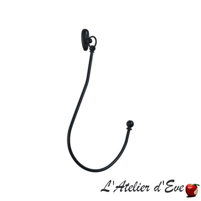 embrasse-col-de-cygne-noir-mat-auro-black-edition