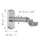 support-mur-extensible-25mm-petit-palace