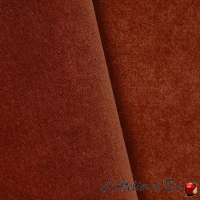 "Lemming" Tissu velours non feu M1 Casal