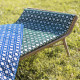 tissu-exterieur-outdoor-cannage-velours-bleu-fond-écru-thevenon