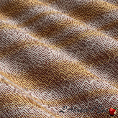 tissu-extérieur-outdoor-sahara-brique-or-écru-thevenon
