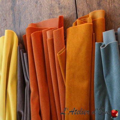 "Concorde" Casal fire retardant velvet fabric