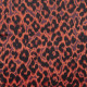 Leopard velvet fabric "Big Leop" Thevenon