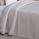 Reversible Ecru Waffle Bedspread "Kummel" Reig Marti C.00