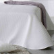 White herringbone bedspread "Malone" Reig Marti C.00