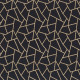 Camengo "Géode" cotton and linen embroidered fabric