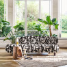 Camengo Totem Collection Omaha Velvet Jacquard Fabric