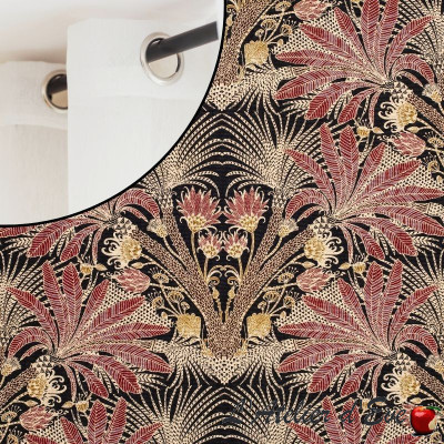 Thevenon "Grand Hotel" cotton curtain Made in France