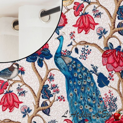 rideau-percale-de-coton-alexandra-fond-blanc-thevenon