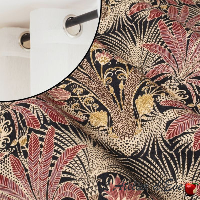 Thevenon "Grand Hotel" cotton curtain Made in France