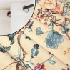 Flower curtain Embroidered Rochecotte Thevenon Made in France