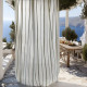Outdoor/indoor embroidered sail by the meter "Scopello" Casal