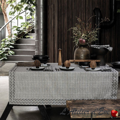 Nappe-coton-fibres-recyclées-Empreintes-charbon-Le-Jacquard-Français