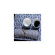 Lot-4-serviettes-de-table-coton-Empreintes-rayures-cobalt-Le-Jacquard-Français