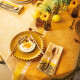 nappe-coton-jaune-Gipsy-désert-le-jacquard-français
