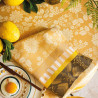 Set of 4 cotton napkins 50x50cm Gipsy desert - Le Jacquard Français