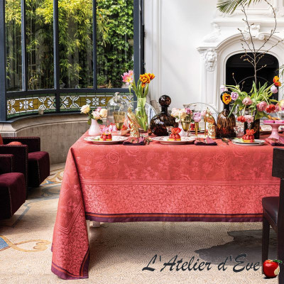 nappe-100%-lin-Charme-passion-le-jacquard-français
