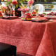 100% linen tablecloth "Romance" passion Le Jacquard Français