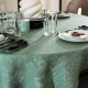 100% linen tablecloth "Romance" tenderness Le Jacquard Français
