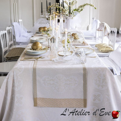 nappe-lin-évasion-céleste-travertin-le-jacquard-français