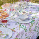50% linen tablecloth "Pois de Senteur" Le Jacquard Français