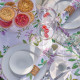 Set of 4 napkins "Pois de Senteur" Le Jacquard Français