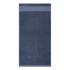 100% cotton sponge "Caress" Oriental Blue - French Jacquard