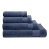 100% cotton sponge Caress Oriental Blue - French Jacquard