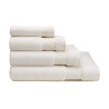 100% cotton sponge Caresse Ivory - French Jacquard