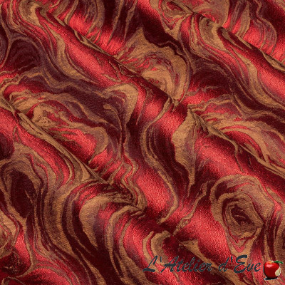 tissu-jacquard-satiné-mayfair-rouge-thevenon