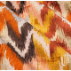 Thevenon "Ikat" jacquard velvet fabric